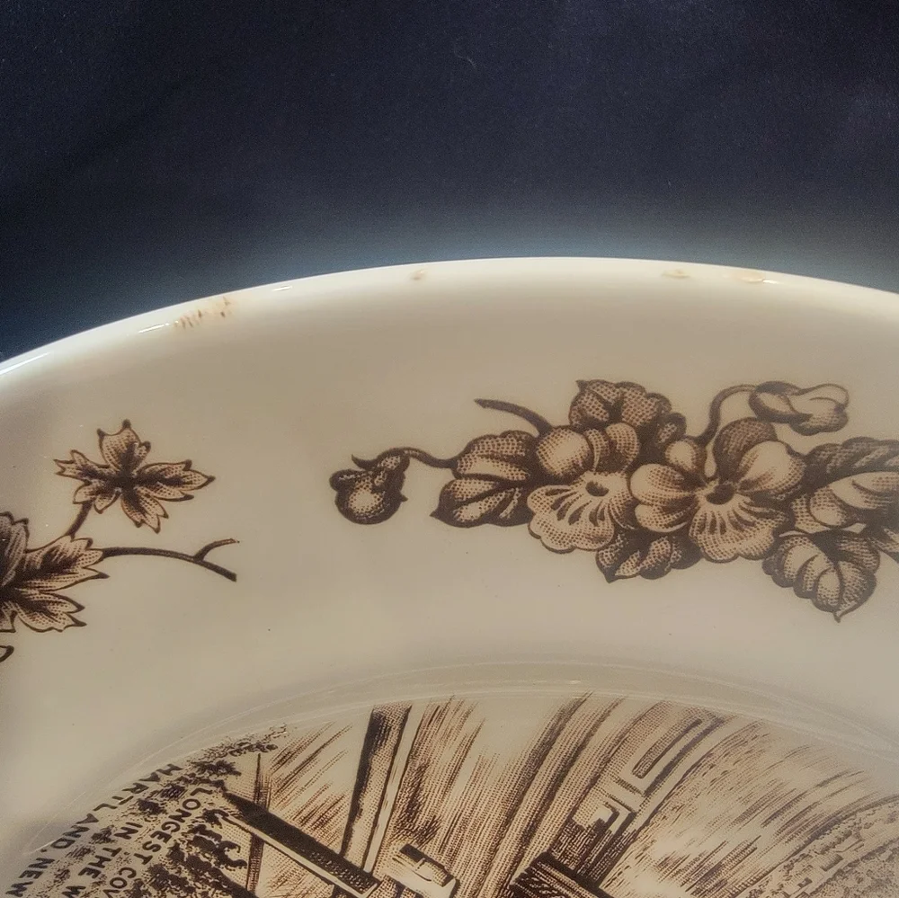 (J19) The collectors series of Atlantic Canada by woods and sons Plate